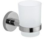 Склянка для зубних щіток VBI Venus з тримачем нікель VBI-040004NI