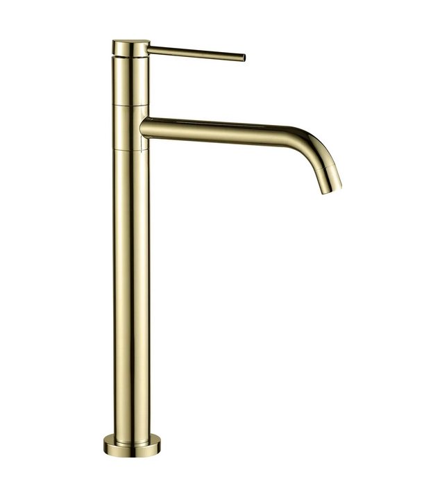 Змішувач для раковини VBI Velaro одноважільний золото VBI-050301GL