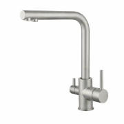 Змішувач для кухні VBI Gemini під фільтр одноважільний нікель VBI-055001NI