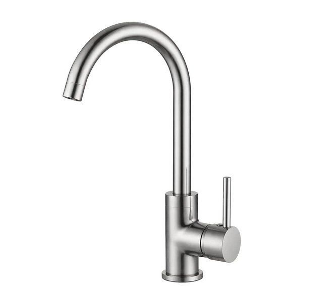 Змішувач для кухні VBI Milano одноважільний нікель VBI-055002NI