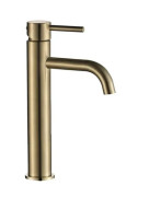 Смеситель для раковины VBI Milano однорычажный матовое золото VBI-050101BG