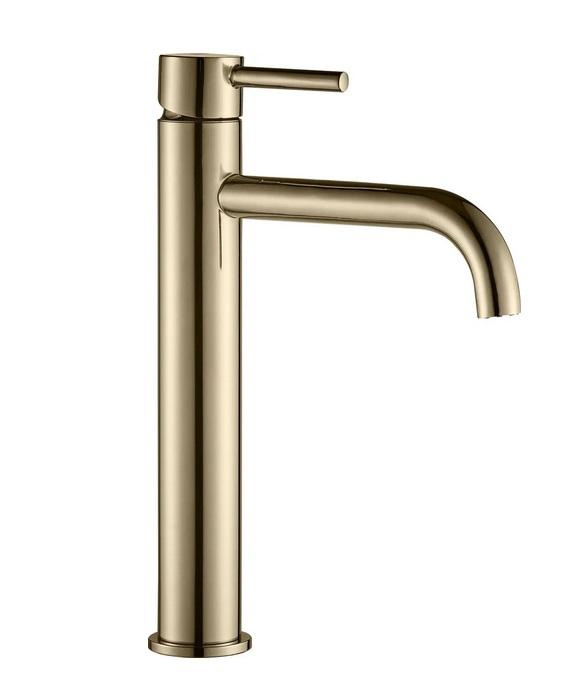 Змішувач для раковини VBI Milano одноважільний золото VBI-050101GL