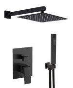 Душевая система скрытого монтажа VBI Loreno со смесителем черный VBI-050209BL