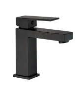 Смеситель для раковины VBI Loreno однорычажный черный VBI-050200BL