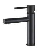 Смеситель для раковины VBI Lirio однорычажный черный VBI-050500BL