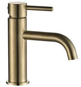 Змішувач для раковини VBI Milano одноважільний матове золото VBI-050100BG