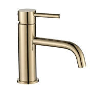 Змішувач для раковини VBI Milano одноважільний золото VBI-050100GL