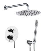 Душевая система скрытого монтажа VBI Milano со смесителем хром VBI-050109CH