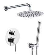 Душевая система скрытого монтажа VBI Milano со смесителем хром VBI-050109CH