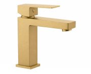 Смеситель для раковины VBI Loreno однорычажный матовое золото VBI-050200BG