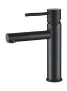 Смеситель для раковины VBI Lirio однорычажный черный VBI-050500BL