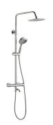 Душова стійка VBI Milano з термостатом і душовим гарнітуром хром VBI-050111CH