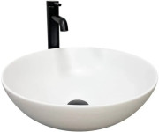 Раковина для ванной VBI Amalfi ⌀39,5 см керамика белый матовый VBI-013400