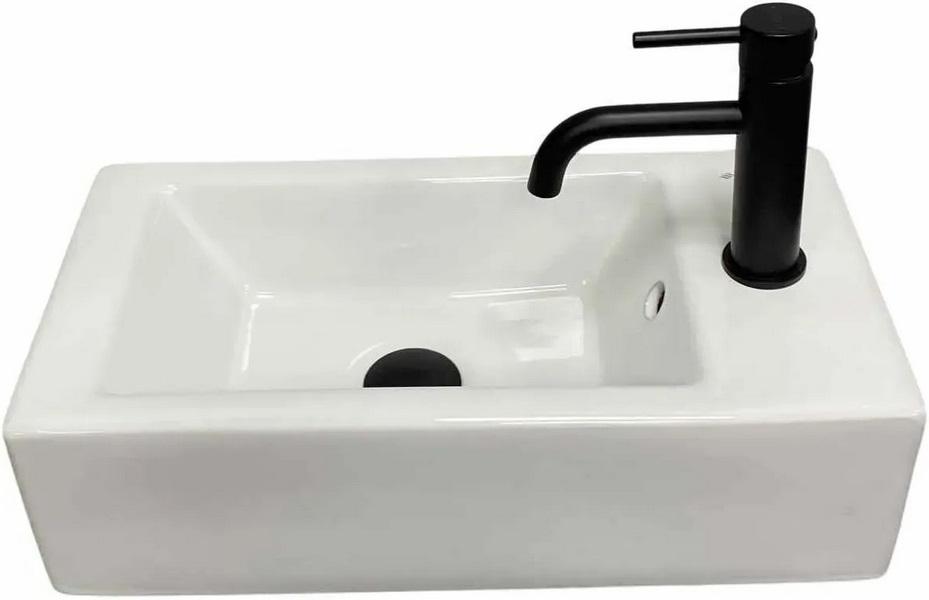 Раковина для ванной VBI Anzi L 50×25,5 см керамика белый VBI-015619