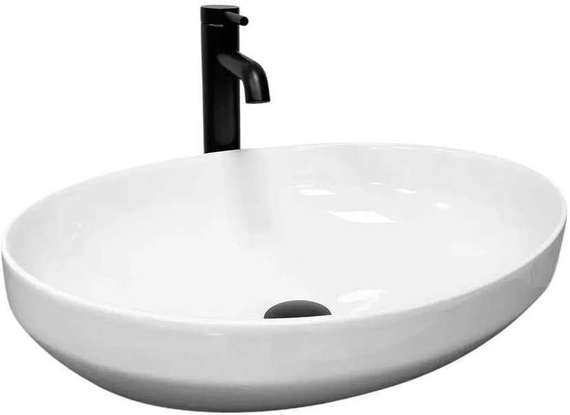 Раковина для ванної кімнати VBI Alvito 50×37 см кераміка білий VBI-012613