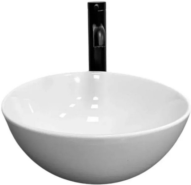 Раковина для ванной VBI Amalfi S ⌀32,5 см керамика белый VBI-013404