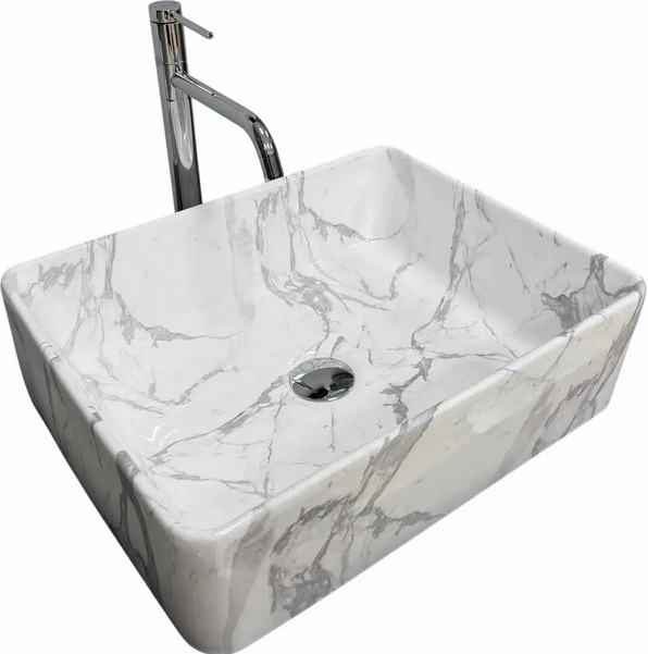 Раковина для ванной VBI Asti M 47х37 см керамика calcatta VBI-013004