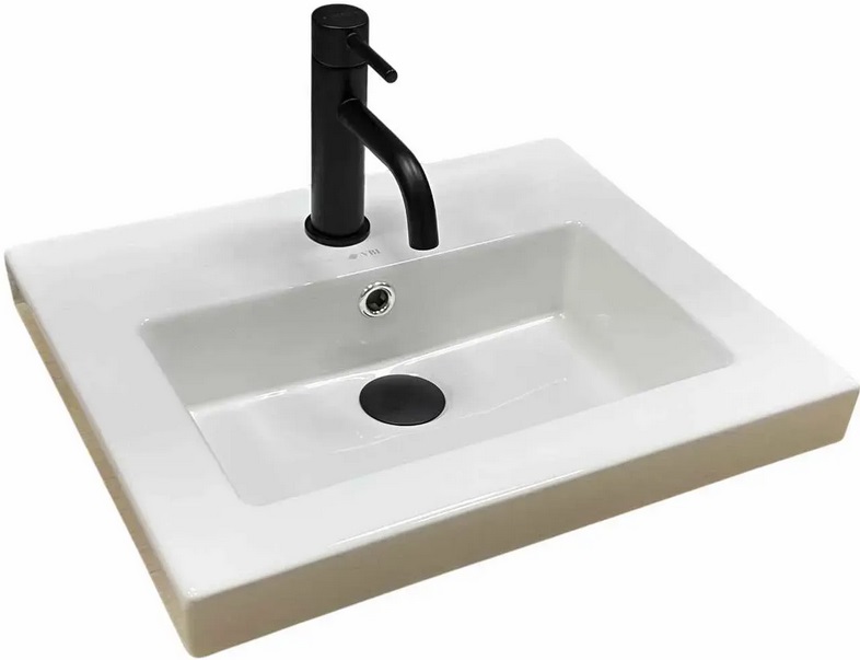 Раковина для ванной VBI Acquaro 57×39 см керамика белый VBI-018057