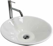 Раковина для ванної VBI Coffa ⌀42 см кераміка білий VBI-012623