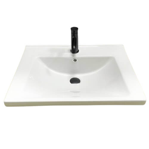 Раковина для ванної кімнати VBI Busso 62×47 см кераміка білий VBI-018045