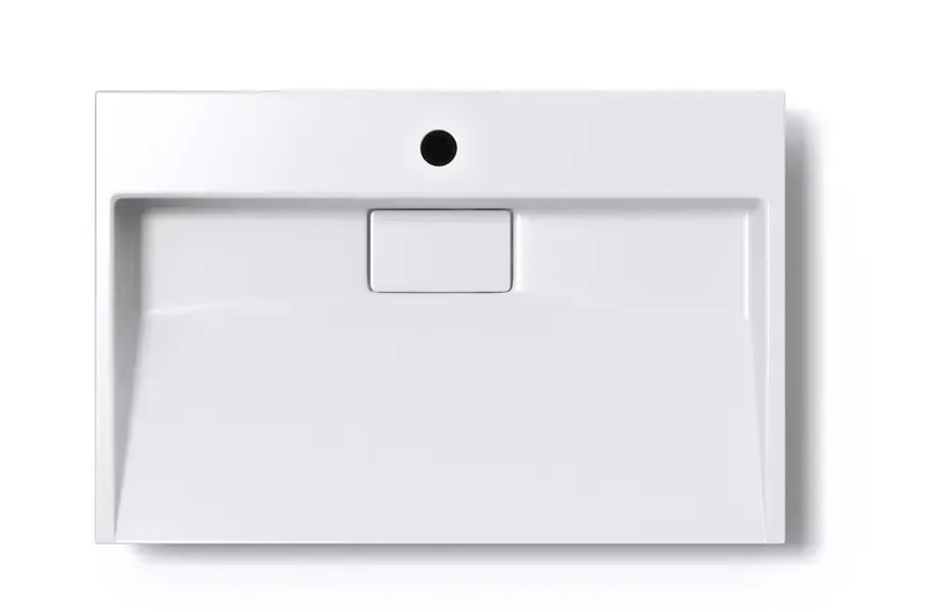 Раковина для ванной VBI Este 70х46 см искусственый камень белый VBI-019909