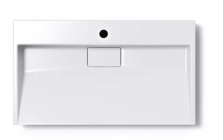 Раковина для ванной VBI Este 80х46 см искусственый камень белый VBI-019913