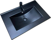 Раковина для ванной VBI Ferrara 71,5х46 см керамика черный матовый VBI-018043