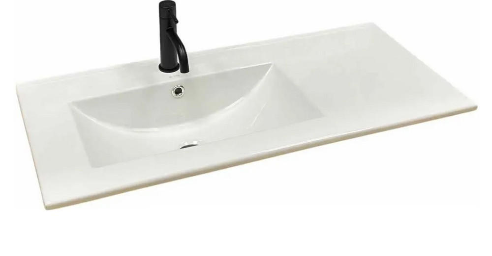 Раковина для ванної VBI Ferrara L 91х46 см білий кераміка VBI-018048