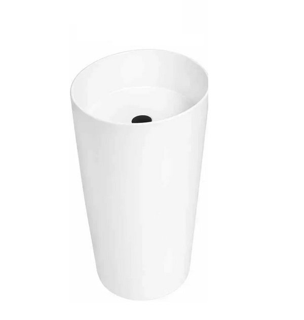 Раковина для ванной VBI Cirella напольная ⌀45 см керамика белый VBI-019024