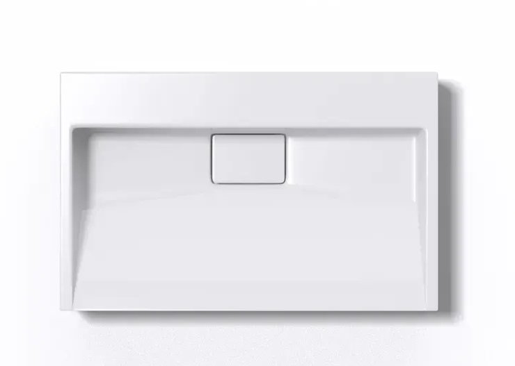 Раковина для ванної VBI Este 60х38 см штучний камінь білий VBI-019906