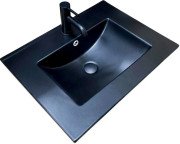 Раковина для ванної VBI Ferrara 62х46 см кераміка чорний матовий VBI-018042