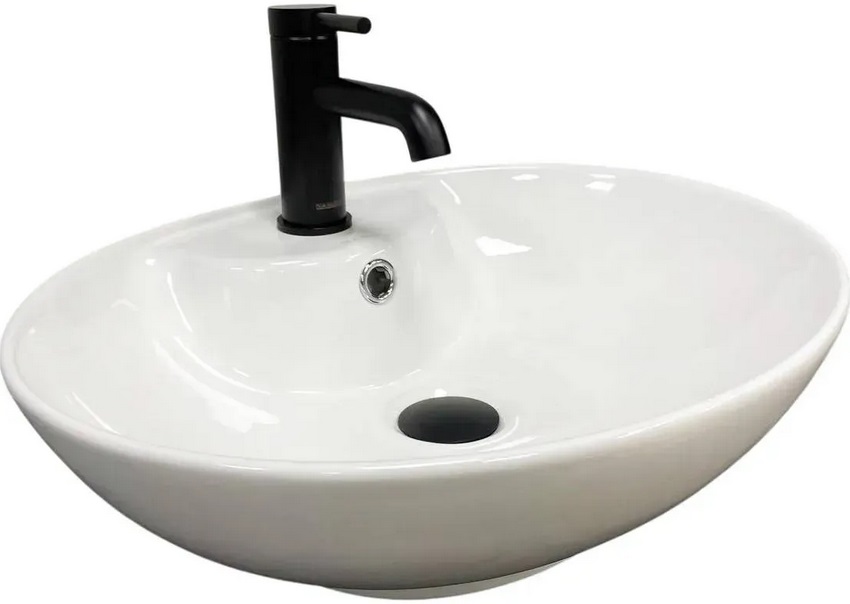 Раковина для ванної VBI Carovilli S 50,5х40,5 см кераміка білий VBI-015507