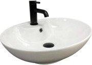 Раковина для ванної VBI Carovilli S 50,5х40,5 см кераміка білий VBI-015507