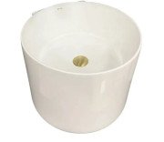 Раковина для ванної VBI Levanto ⌀45 см кераміка білий VBI-016600