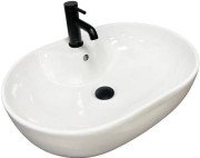 Раковина для ванной VBI Liscia 60,5х42,5 см керамика белый VBI-015505