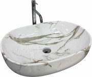 Раковина для ванной VBI Modena 59х42 см керамика lava VBI-012006