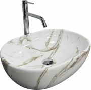 Раковина для ванной VBI Modena S 48х35 см керамика lava VBI-012005