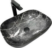 Раковина для ванної VBI Ravenna 46х33,5 см кераміка Black opal glossy VBI-011225