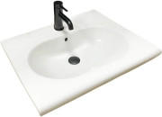 Раковина для ванної VBI Pordenone 60,5х47,5 см кераміка білий VBI-018047