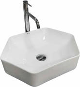 Раковина для ванної VBI Quaglio 48х36 см кераміка білий VBI-012622