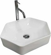 Раковина для ванної VBI Quaglio 48х36 см кераміка білий VBI-012622