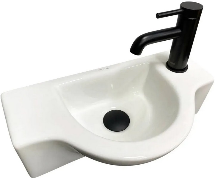 Раковина для ванной VBI Rimella 44х26 см керамика белый VBI-015618