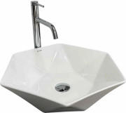 Раковина для ванної VBI Rocazzo 42х38 см кераміка білий VBI-012624