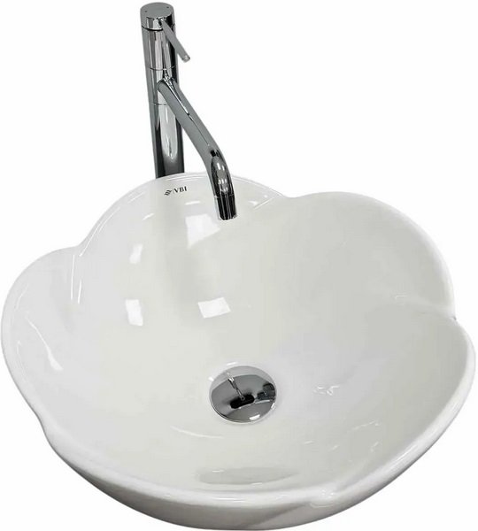 Раковина для ванної VBI Rosolini ⌀39 см кераміка білий VBI-012625