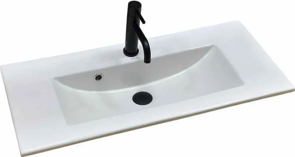 Раковина для ванної VBI Teora 80х36 см кераміка білий VBI-018052