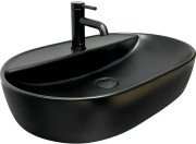 Раковина для ванної VBI Terni 60х39,5 см кераміка чорний матовий VBI-011803