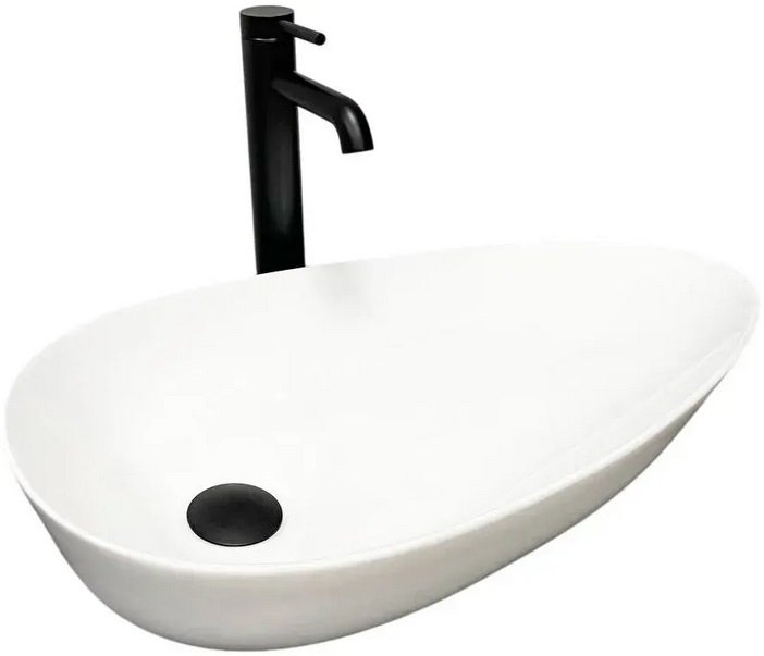 Раковина для ванной VBI Trento 59х35 см керамика белый VBI-011904