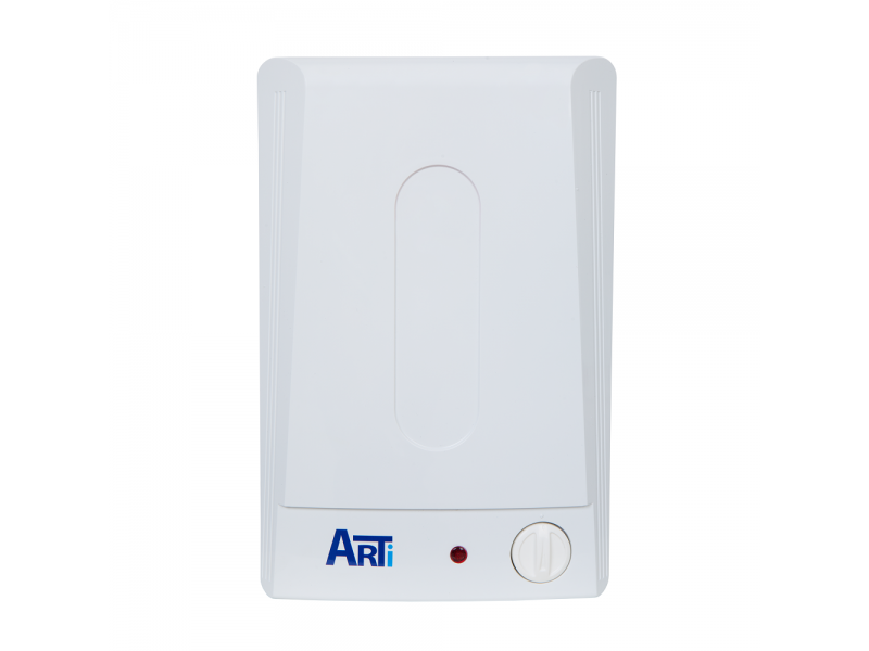 Бойлер Arti WH Compact SA 5L/1 монтаж над мойкой мокрый ТЭН белый 602200