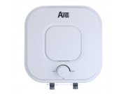 Бойлер Arti WH Compact SA 10L/1 New монтаж над мийкою мокрий ТЕН білий 332203