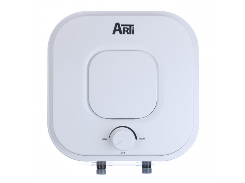 Бойлер Arti WH Compact SA 10L/1 New монтаж над мойкой мокрый ТЭН белый 332203